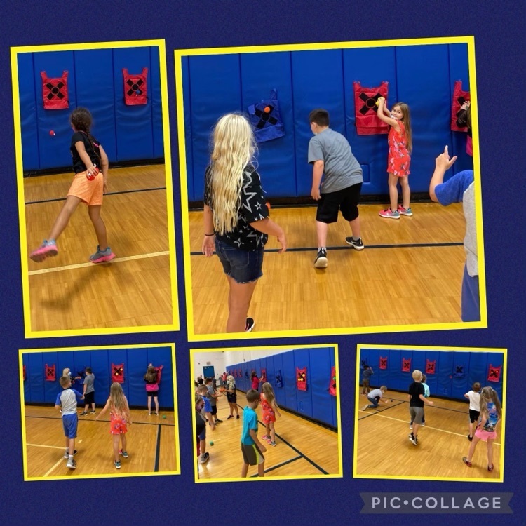 kids playing in a gym