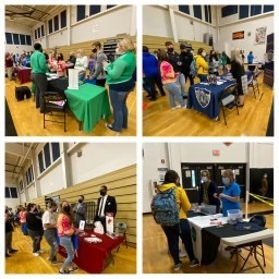 students at a College Fair