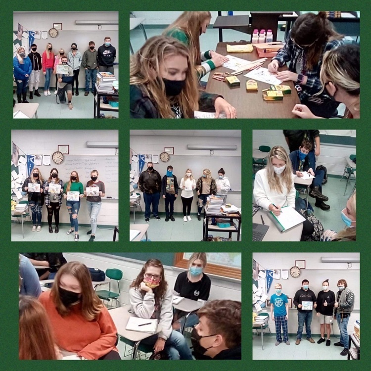students in class