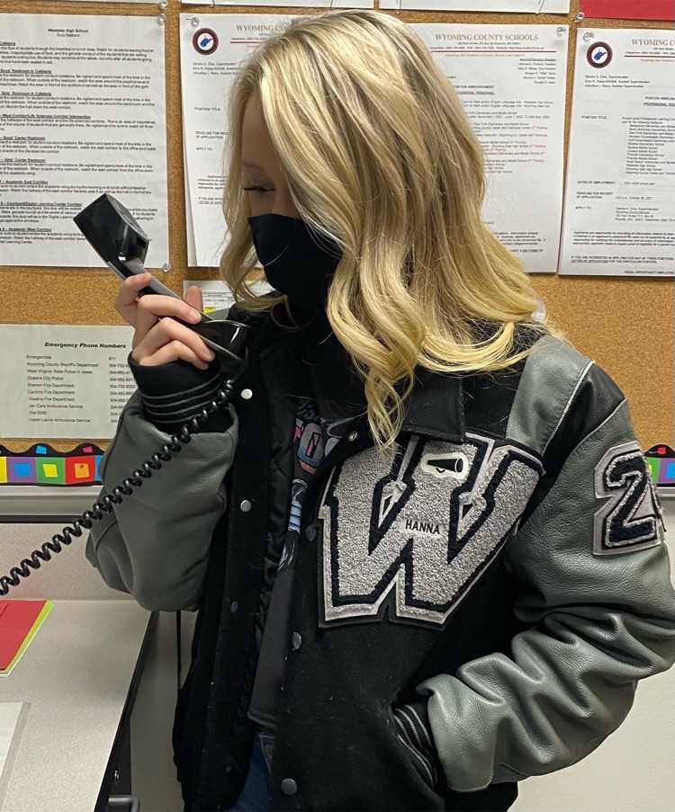 student making a phone call