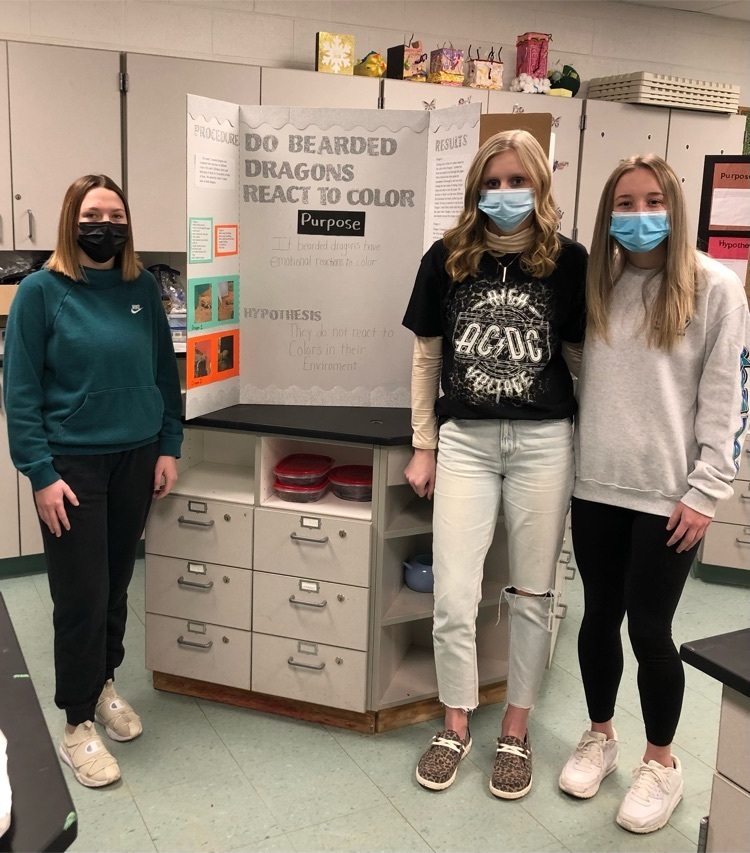 students from science fair