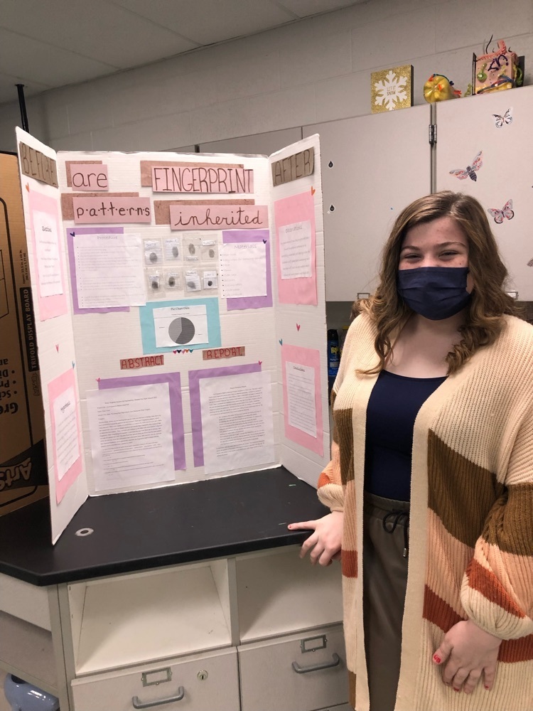 students from science fair